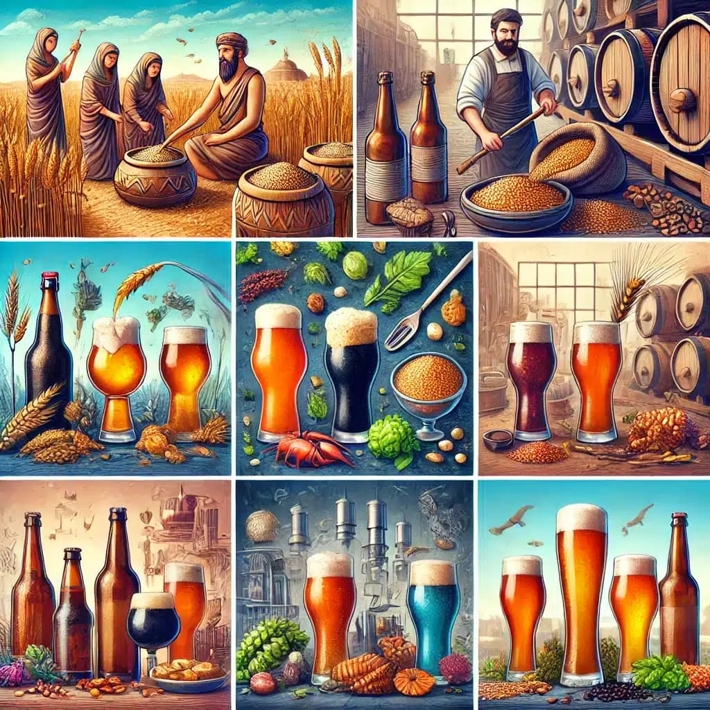 Descubra o Universo da Cerveja: Uma Jornada do Malte ao Copo