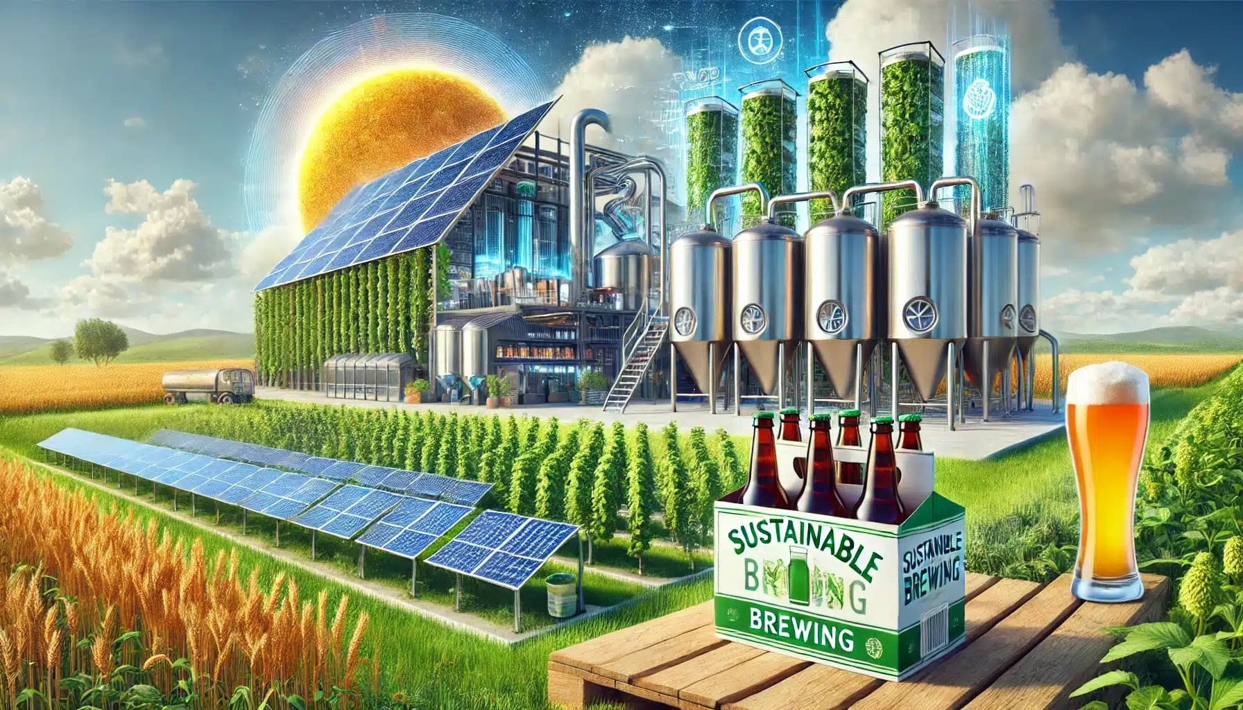 Cerveja Sustentável: Como a Tecnologia Está Transformando o Futuro da Produção de Cerveja