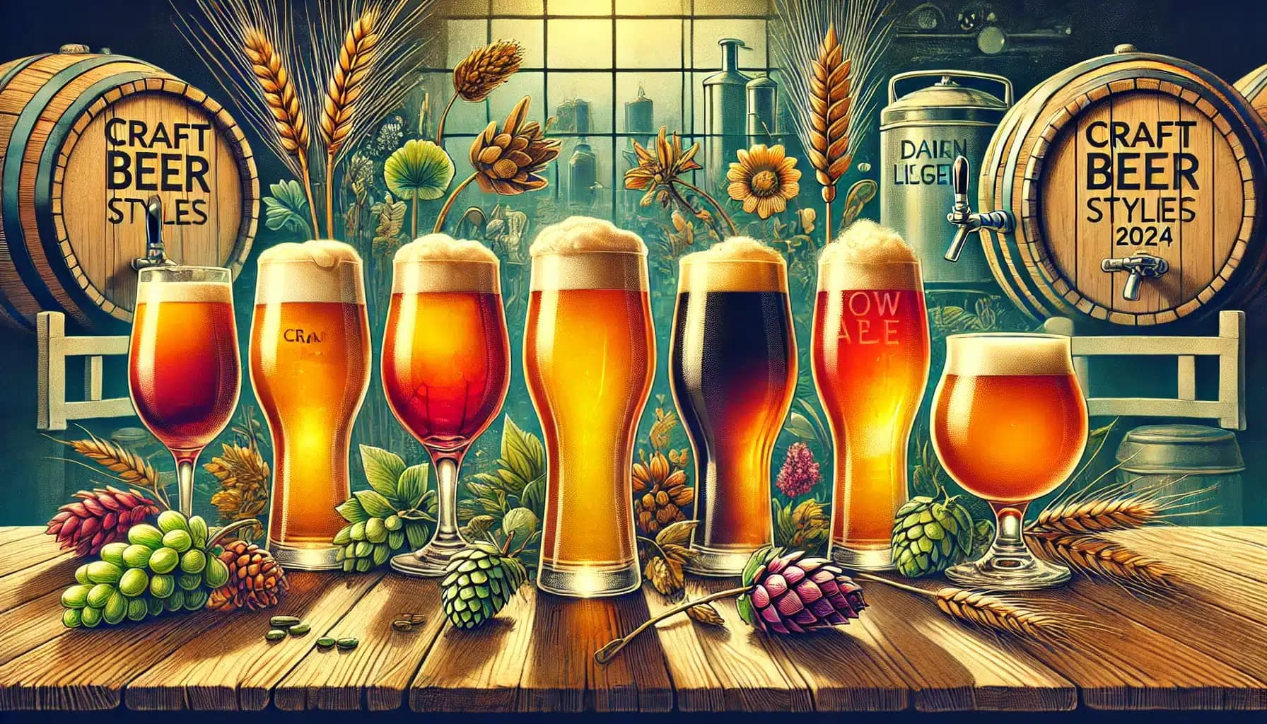 Os Estilos de Cerveja que Você Precisa Experimentar em 2024